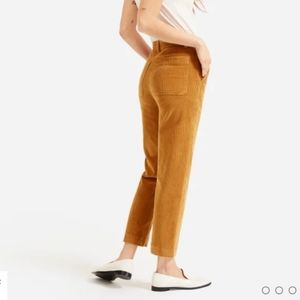 Everlane The Corduroy Straight Leg Crop Pant